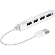 USB-хаб SPEEDLINK SNAPPY 4-Port USB 2.0 White (SL-140000-WE)