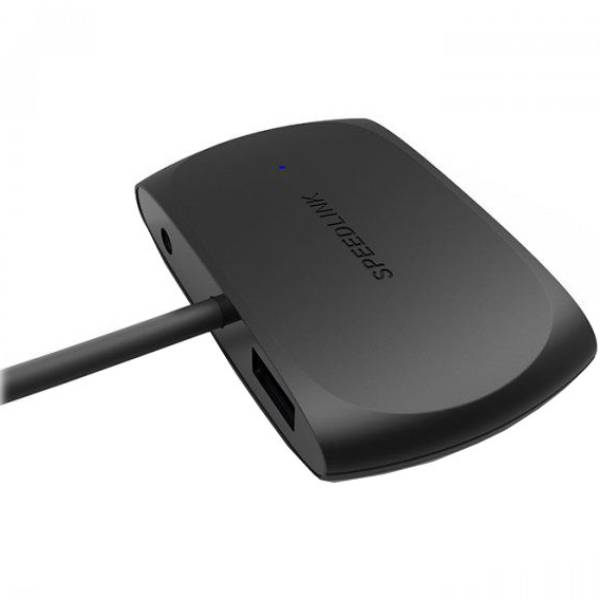 USB-хаб SPEEDLINK SNAPPY 4-Port USB 3.0 Black (SL-140103-BK) Тип питания активный