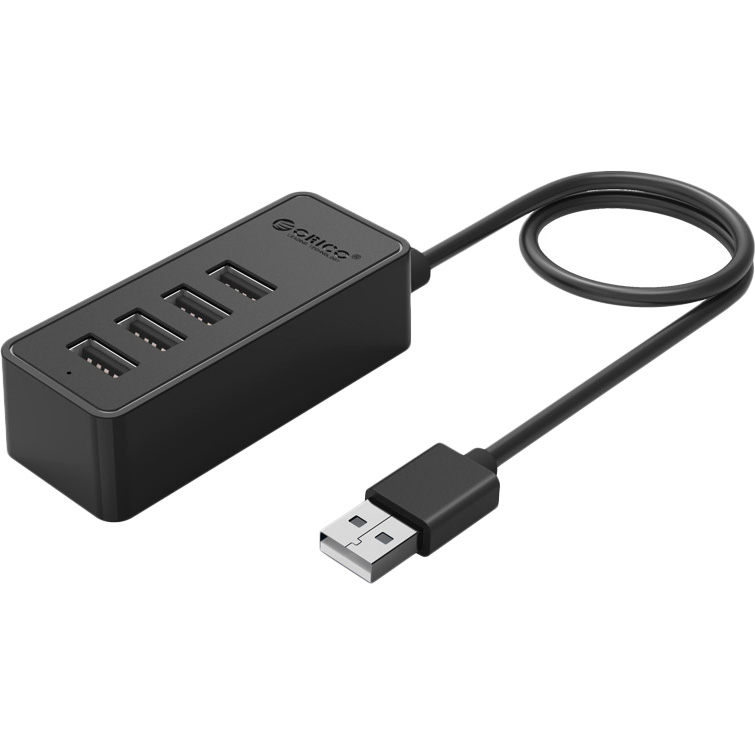 USB-хаб POWERPLANT ORICO W5P-U2-030-BK-PRO (CA911424)