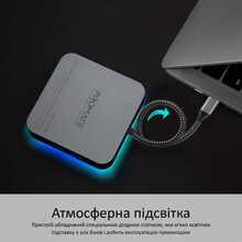 Док-станція Promate Nexus-C Grey