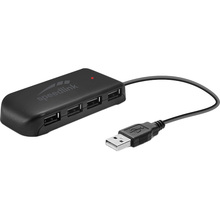 USB -хаб SPEEDLINK SNAPPY EVO USB Hub 7-Port USB 2.0 Active Black (SL-140005-BK)