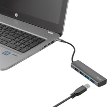 USB-хаб TRUST Halyx USB-C 4-Port USB3.2 (23328)