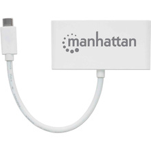 USB-хаб INTRACOM USB Hub Manha Type-C 4-port USB 3.0+3.1 White (163552)