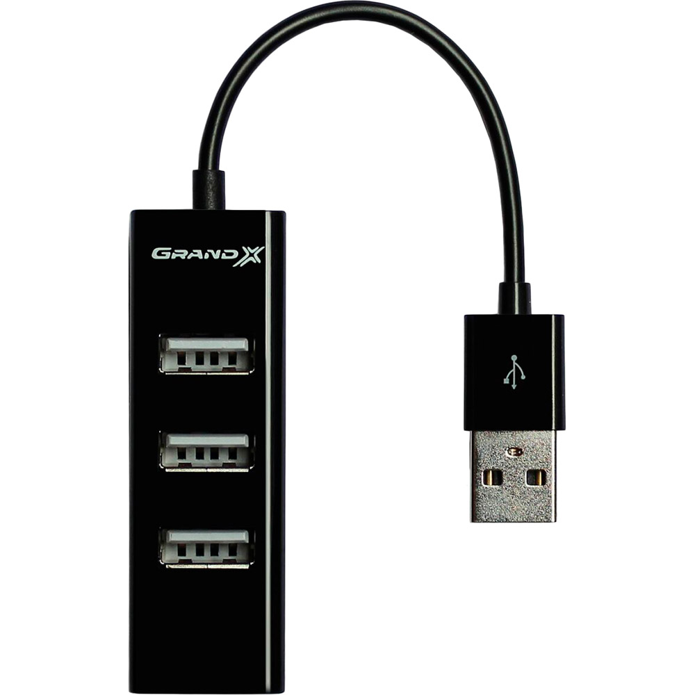 USB-хаб GRAND-X Travel 4 порта USB 2.0 (GH-403)