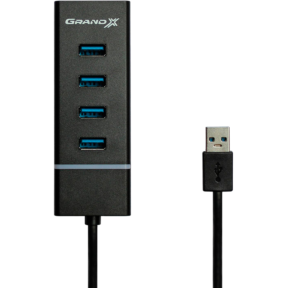 USB-хаб GRAND-X Travel 4 порта USB 3.0 (GH-412)