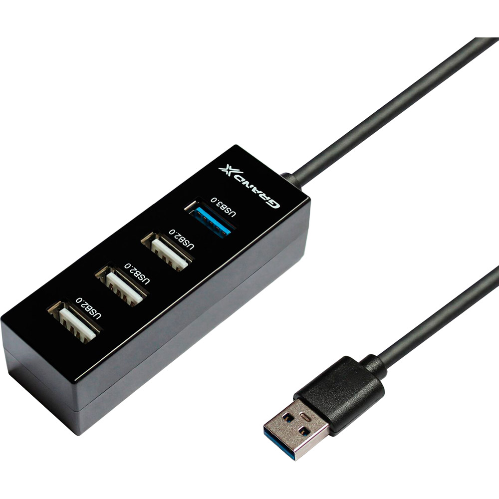 USB-хаб GRAND-X Travel 1 USB 3.0 + 3 USB2.0 (GH-409) Тип USB-хаб