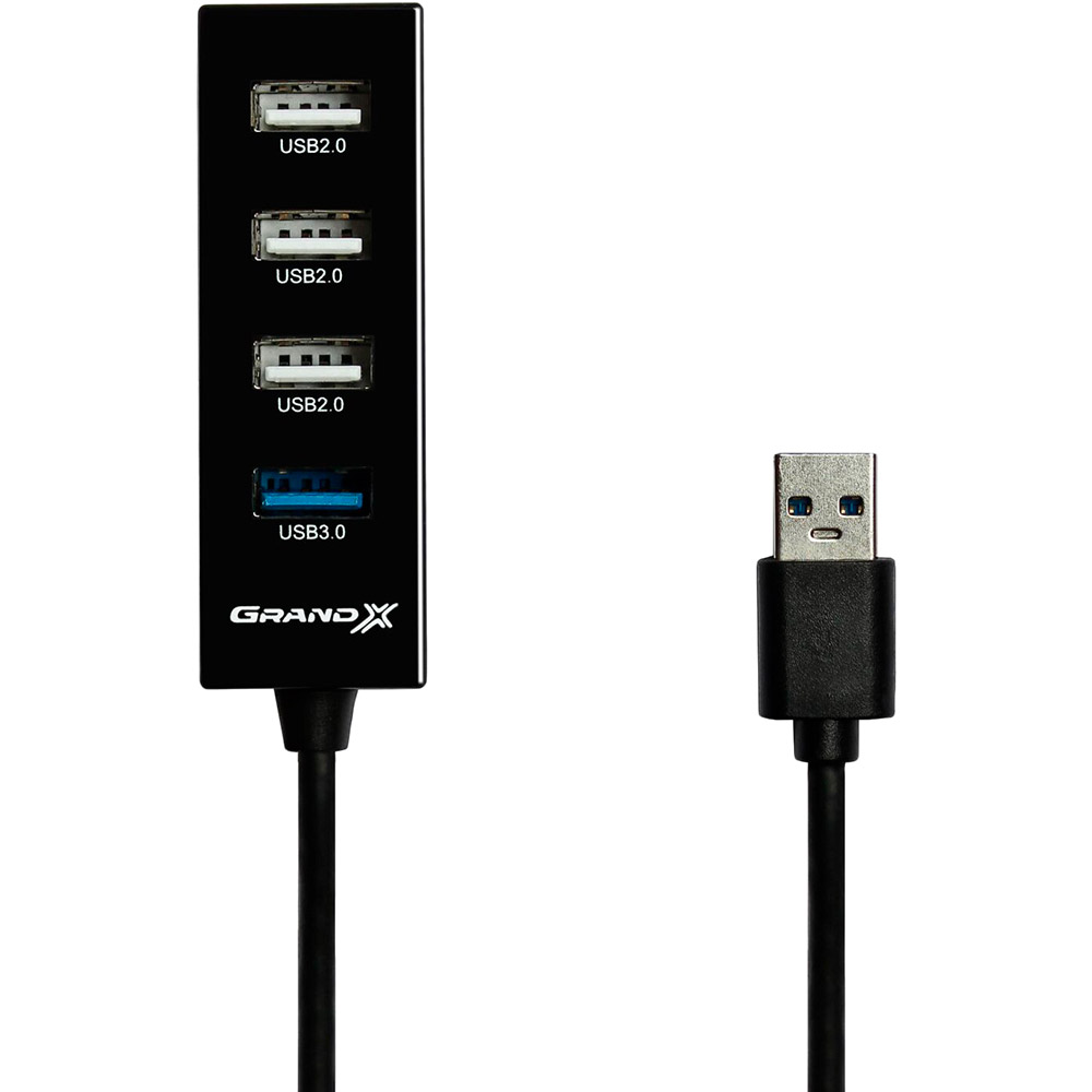 USB-хаб GRAND-X Travel 1 USB 3.0 + 3 USB2.0 (GH-409)