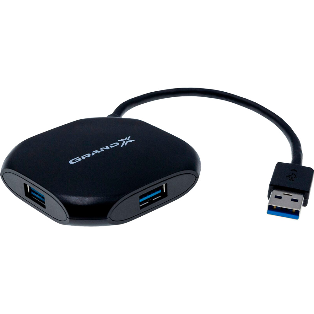 

USB-хаб GRAND-X Travel 4 порта USB 3.0 (GH-415), GH-415