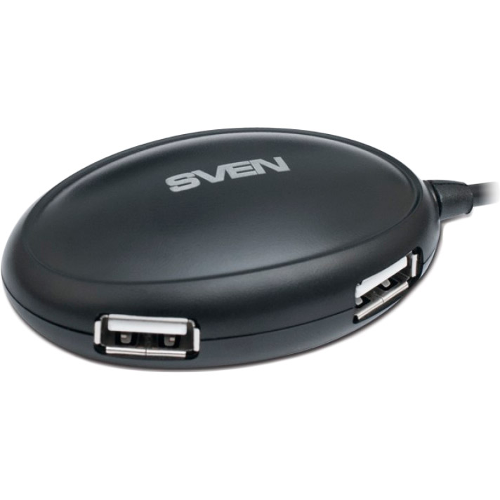 

USB-хаб SVEN HB-401 Black (7700010), HB-401 black