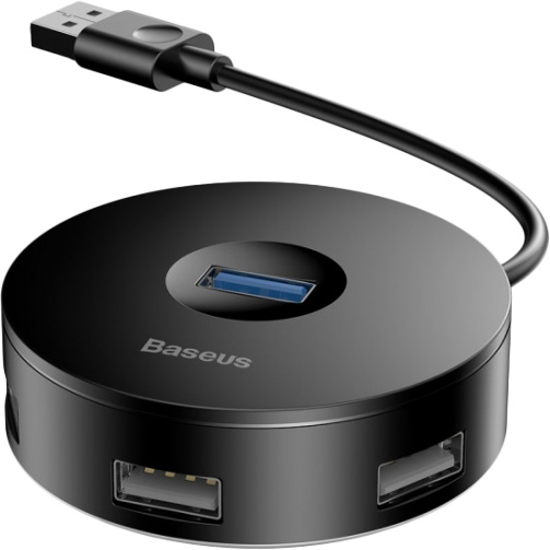 USB-хаб BASEUS Round Box Black (21751 black) Тип USB-хаб