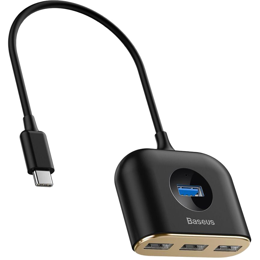 USB-хаб BASEUS Square Round Black (27359 black)