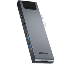 Док-станция BASEUS Thunderbolt C 7-in-1 Gray (21754 gray)