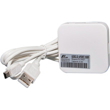 USB-хаб FRIME FH-20021 White