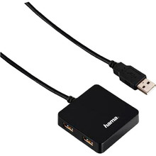 USB-хаб HAMA 4 порта USB 2.0 (12131)