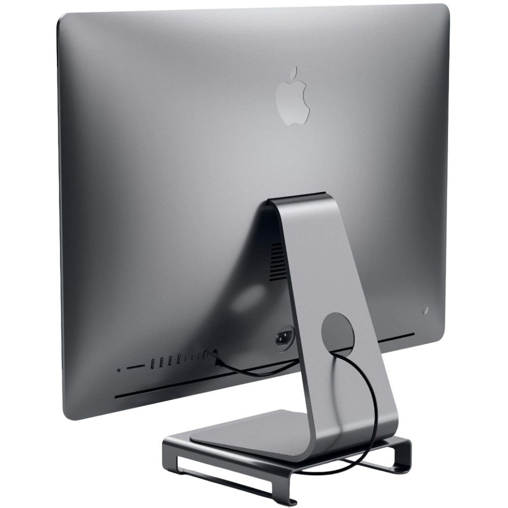 Заказать Док-станция SATECHI Aluminum Monitor Stand Hub for iMac Space Gray (ST-AMSHM)