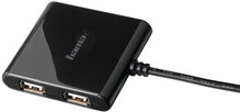 USB-хаб HAMA 39873 USB 2.0 Hub 1:4 bus-powered, black