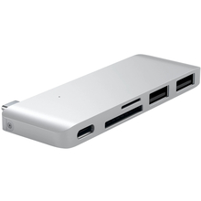 USB-хаб Satechi Type-C USB 3.0 Passthrough Hub Silver (ST-TCUPS)