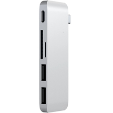 USB-хаб Satechi Type-C USB 3.0 Passthrough Hub Silver (ST-TCUPS)