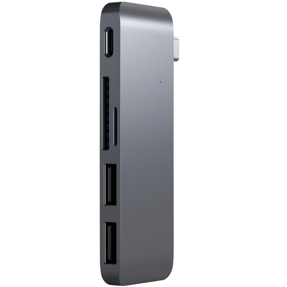 Док-станция Satechi Type-C Pass-Through USB Hub Space Gray (ST-TCUPM) Интерфейс подключения USB Type-C