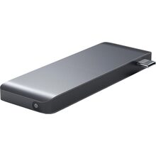 Док-станция Satechi Type-C Pass-Through USB Hub Space Gray (ST-TCUPM)