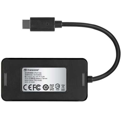USB-хаб TRANSCEND Type-C HUB 4 ports (TS-HUB2C) Інтерфейс підключення USB Type-C