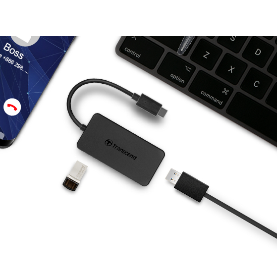 Покупка USB-хаб TRANSCEND Type-C HUB 4 ports (TS-HUB2C)