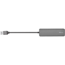 USB-хаб TRUST Halyx 4-Port USB-A 3.2 ALUMINIUM (23327)