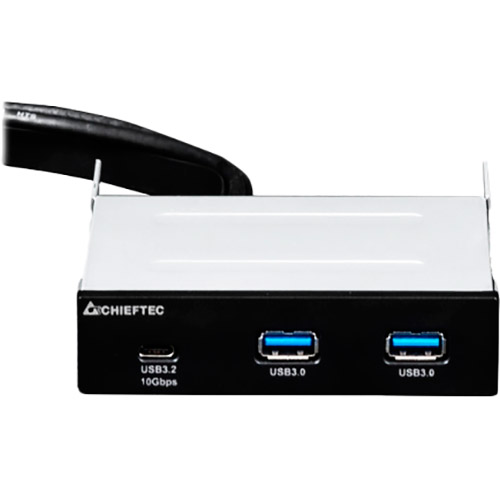 USB-хаб CHIEFTEC 2 x USB 3.0 Type-A+Type-C 3.5 (MUB-3003C)