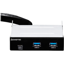 USB-хаб CHIEFTEC 2 x USB 3.0 Type-A+Type-C 3.5 (MUB-3003C)