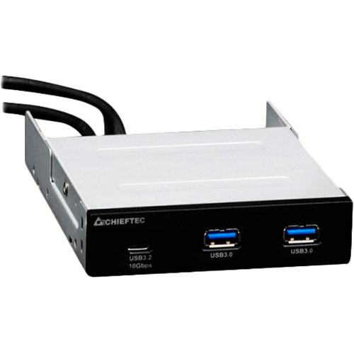 USB-хаб CHIEFTEC 2 x USB 3.0 Type-A+Type-C 3.5 (MUB-3003C) Тип живлення пасивний