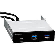 USB-хаб CHIEFTEC 2 x USB 3.0 Type-A+Type-C 3.5 (MUB-3003C)