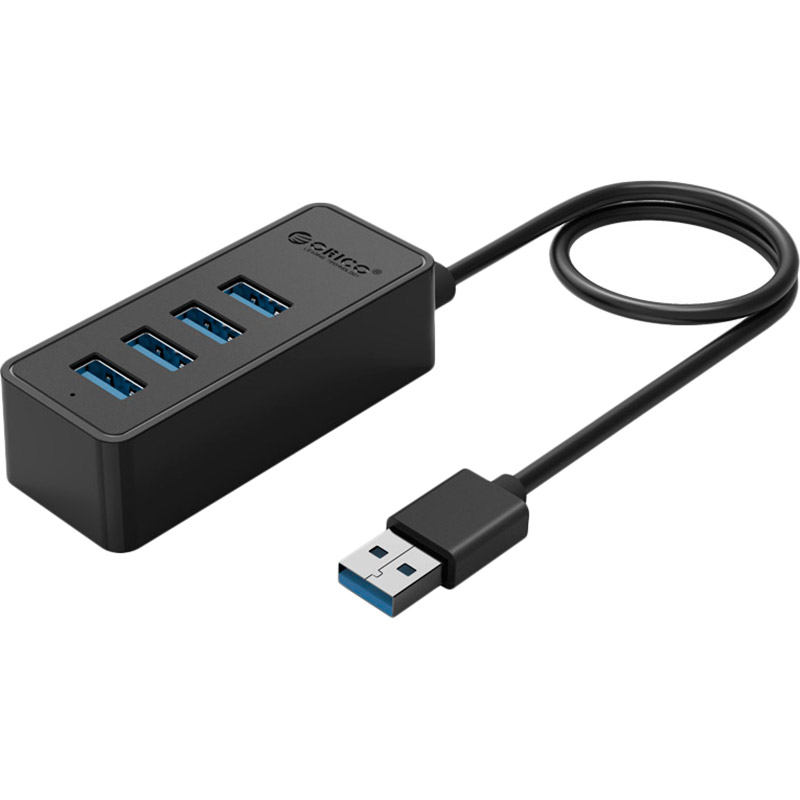 

USB-хаб Orico W5P-U3-030-BK-BP Black (CA912735), USB 3.0 4 порти (W5P-U3-030-BK-BP) (CA912735)