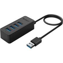 USB-хаб Orico W5P-U3-030-BK-BP Black (CA912735)