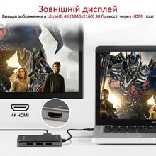 Док-станция PROMATE 7-в-1 Grey (primehub-lite.grey)