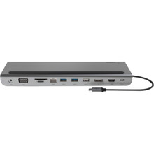 Док-станція Belkin USB-C 11 в 1 Multiport Dock Gray (INC004BTSGY)