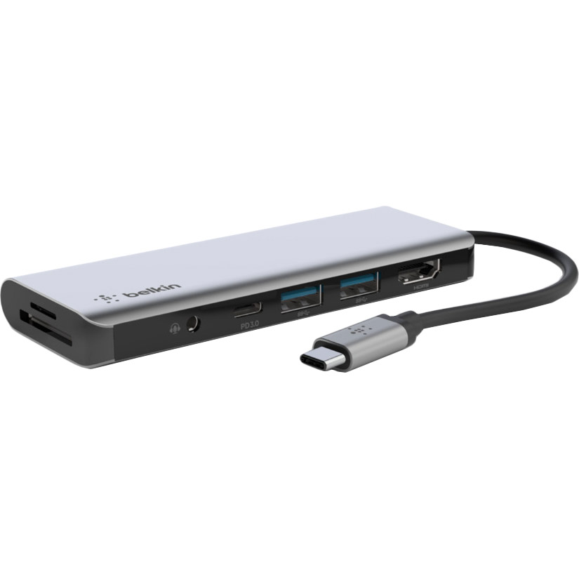 

IT/acc BELKIN USB-C 7in1 Multiport Dock (AVC009BTSGY), USB-C 7in1 Multiport Dock (AVC009BTSGY)