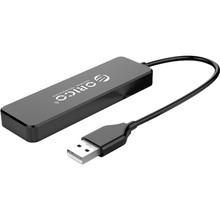 USB-хаб ORICO USB 2.0 4-in-1 Black (FL01-BK-BP)