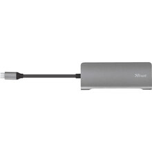 Док-станция TRUST DALYX 7 в 1 USB-C ALUMINIUM (23775)