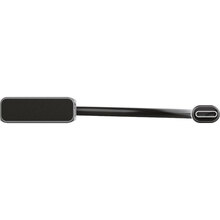 Док-станція TRUST HALYX FAST 3USB+CARD READER USB-C ALUMINIUM (24191)