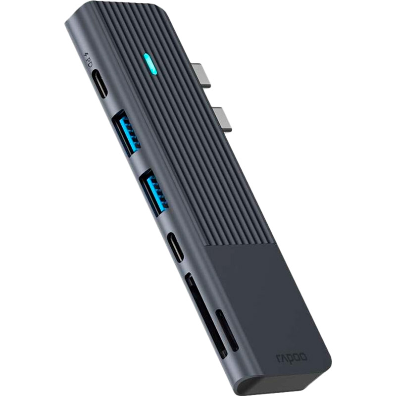 Док-станция RAPOO UCM-2003 7 в 1 Black (UCM-2003) Тип док-станция