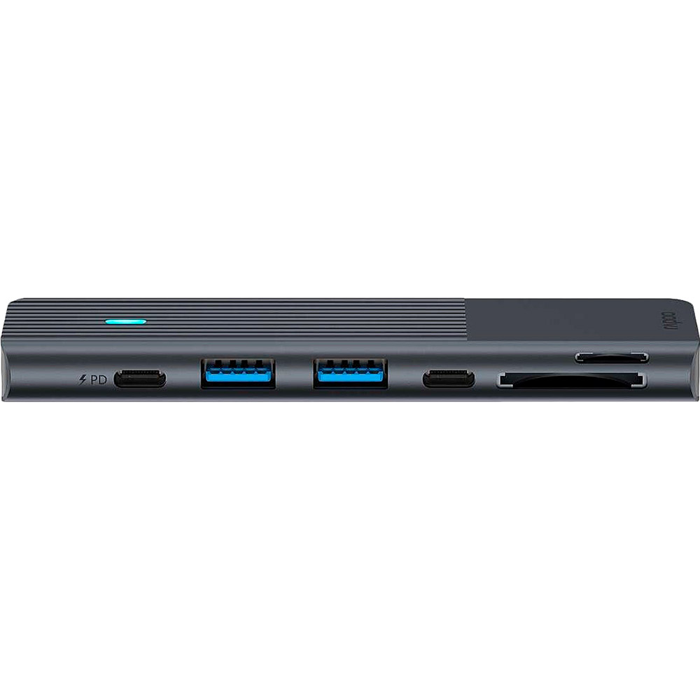 Фото Док-станция RAPOO UCM-2003 7 в 1 Black (UCM-2003)