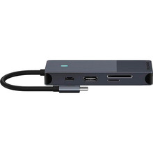 Док-станція RAPOO UCM-2004 8 в 1 Black (UCM-2004)