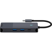 Док-станція RAPOO UCM-2004 8 в 1 Black (UCM-2004)