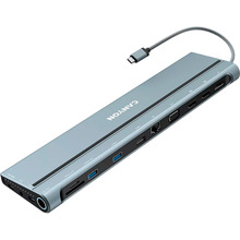 Док-станция CANYON DS-90 USB Type-C 14-в-1 Grey (CNS-HDS90)