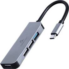 USB-хаб CABLEXPERT 4-портовый (UHB-CM-U3P1U2P3-01 USB-С)