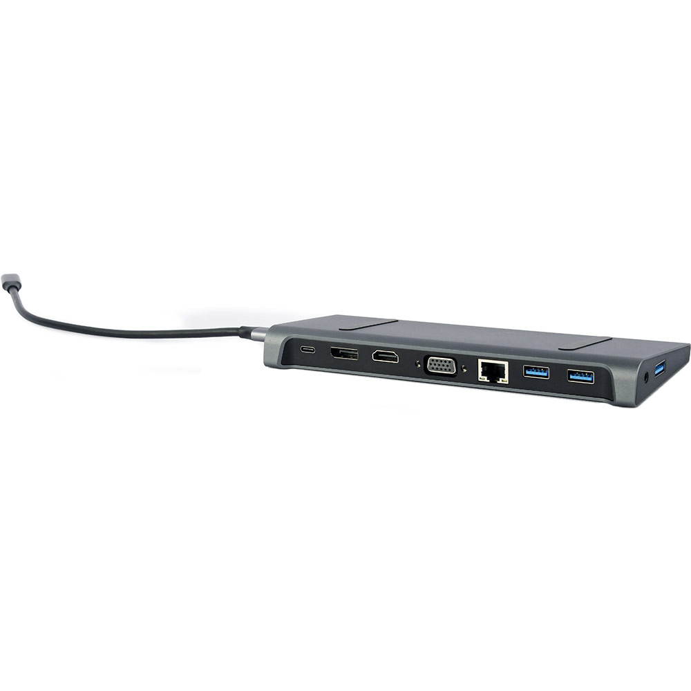 Док-станция CABLEXPERT USB-C 9-в-1 (A-CM-COMBO9-02) Дополнительные разъемы DisplayPort
