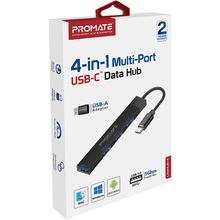 USB-хаб PROMATE Litehub-4 Black (litehub-4.black)