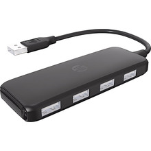 USB-хаб HP USB 2.0 AM - 4 USB 2.0 AF Black (DHC-CT110C)