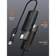 USB-хаб CABLETIME USB Type C - 4 Port USB 3.0 (CB03B)