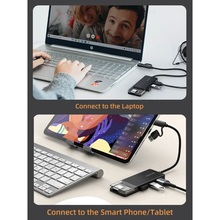 USB-хаб CABLETIME USB Type C - 4 Port USB 3.0 (CB03B)